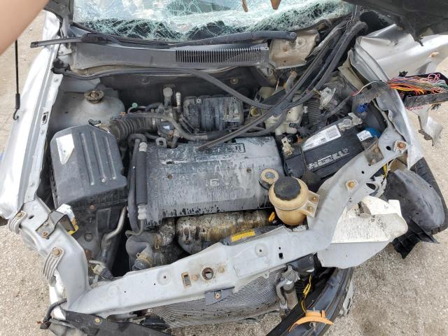 KL1TD66618B035394 - 2008 CHEVROLET AVEO BASE Plata foto 11