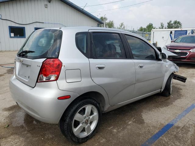 KL1TD66618B035394 - 2008 CHEVROLET AVEO BASE Plata foto 3