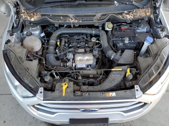 MAJ3S2GE6LC352187 - 2020 FORD ECOSPORT SE SILVER photo 11