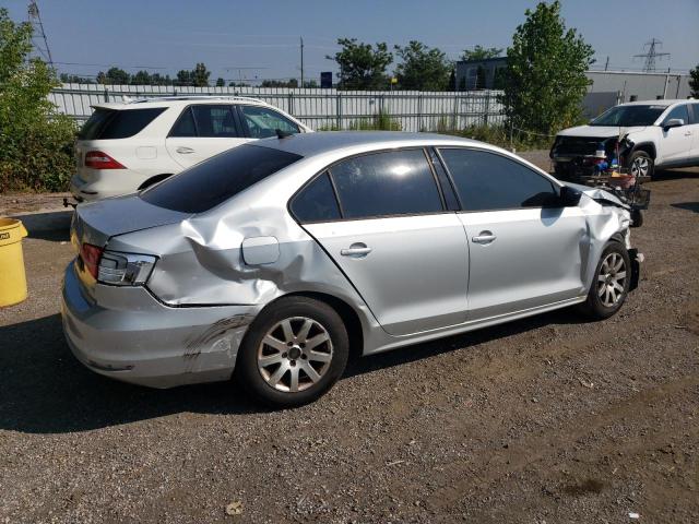 3VW1K7AJ4FM260029 - 2015 VOLKSWAGEN JETTA BASE SILVER photo 3