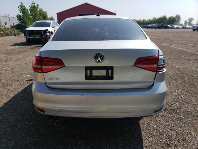 3VW1K7AJ4FM260029 - 2015 VOLKSWAGEN JETTA BASE SILVER photo 6