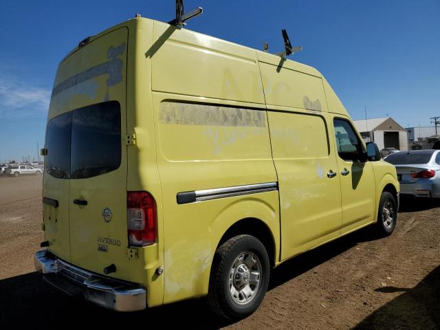 1N6BF0LY6CN105509 - 2012 NISSAN NV 2500 YELLOW photo 3