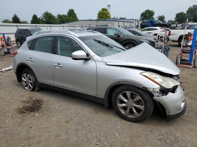 JNKAJ09F28M357367 - 2008 INFINITI EX35 BASE SILVER photo 4