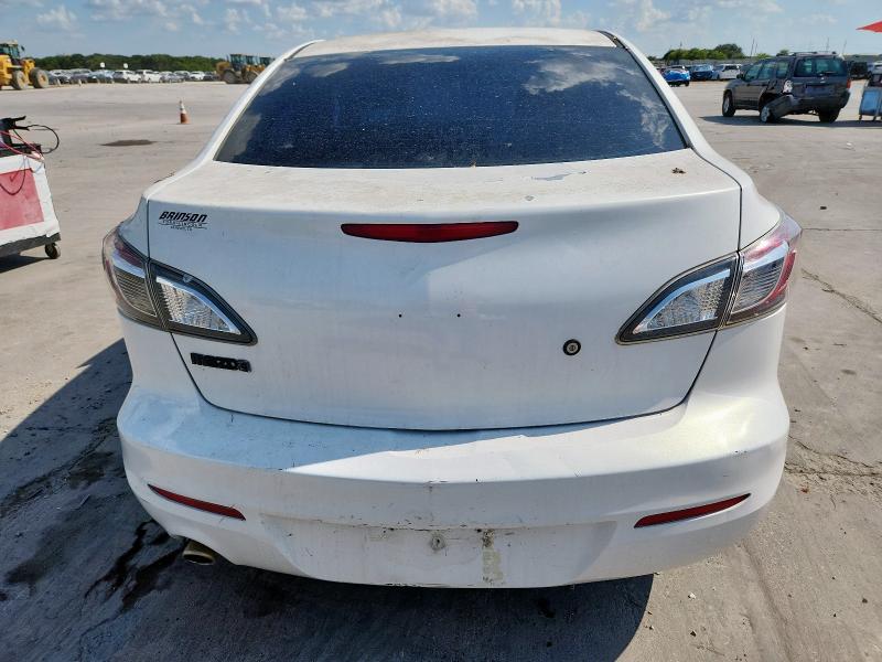 JM1BL1UG2C1506067 - 2012 MAZDA 3 I WHITE photo 6