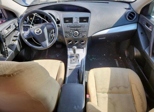 JM1BL1UG2C1506067 - 2012 MAZDA 3 I WHITE photo 8