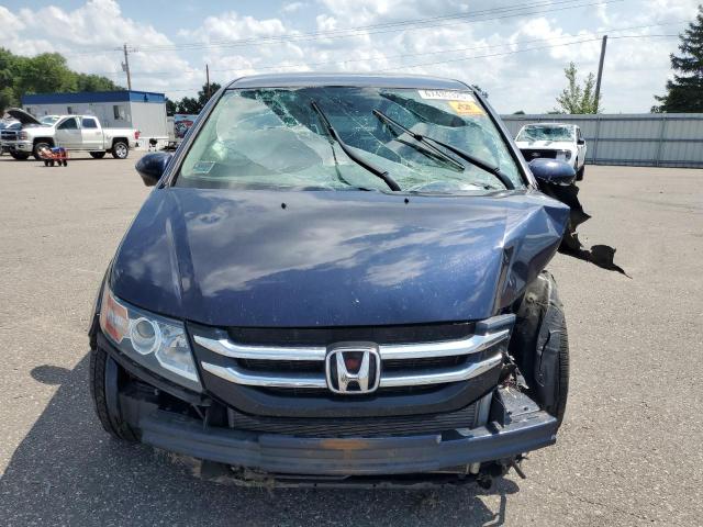 5FNRL5H47EB013128 - 2014 HONDA ODYSSEY EX BLUE photo 5