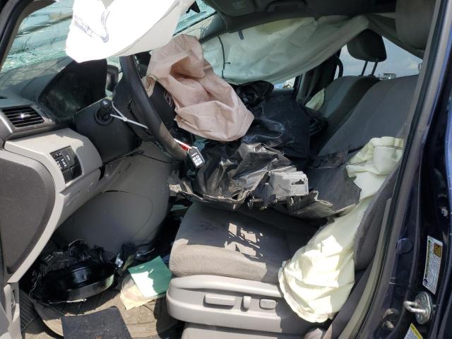 5FNRL5H47EB013128 - 2014 HONDA ODYSSEY EX BLUE photo 7