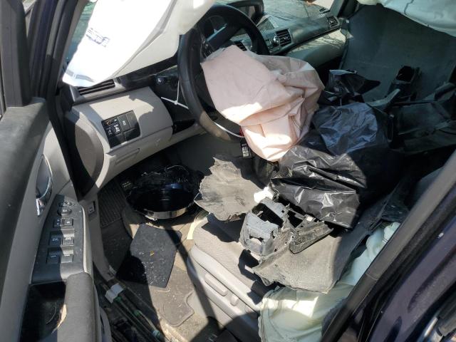 5FNRL5H47EB013128 - 2014 HONDA ODYSSEY EX BLUE photo 8