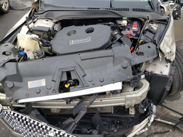 3LN6L5F95HR607653 - 2017 LINCOLN MKZ RESERVE ოქროსფერი ფოტო 11