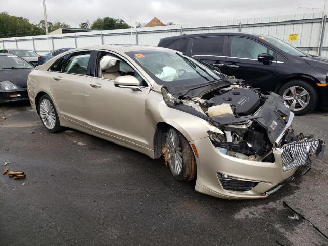 3LN6L5F95HR607653 - 2017 LINCOLN MKZ RESERVE GOLD photo 4