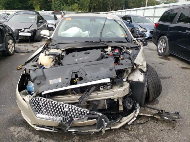 3LN6L5F95HR607653 - 2017 LINCOLN MKZ RESERVE ოქროსფერი ფოტო 5