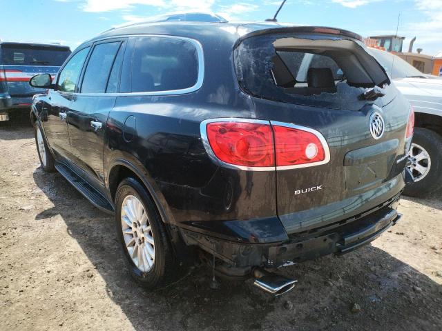 5GAER23DX9J165892 - 2009 BUICK ENCLAVE CXL BLACK photo 3