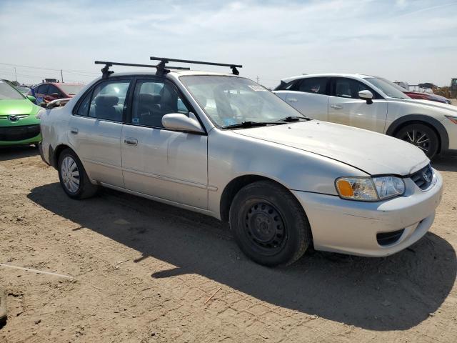 1NXBR12E71Z468892 - 2001 TOYOTA COROLLA CE 银色 照片 4