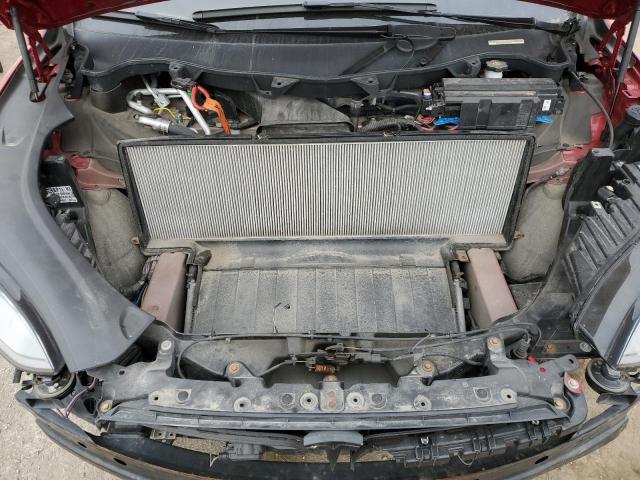 5YJXCAE2XLF264936 - 2020 TESLA MODEL X 红色 照片 12