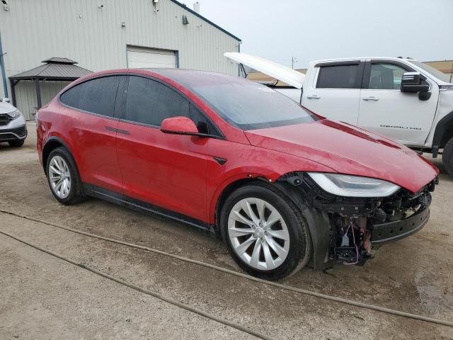 5YJXCAE2XLF264936 - 2020 TESLA MODEL X 红色 照片 4