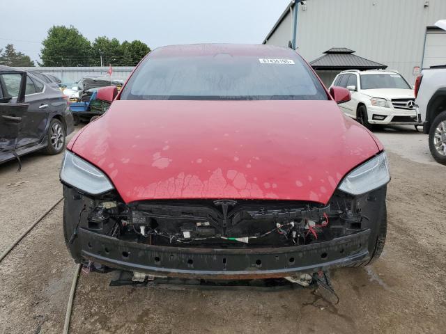 5YJXCAE2XLF264936 - 2020 TESLA MODEL X 红色 照片 5