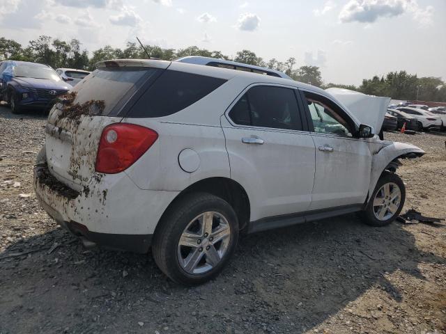 2GNFLHE35F6395528 - 2015 CHEVROLET EQUINOX LTZ WHITE photo 3