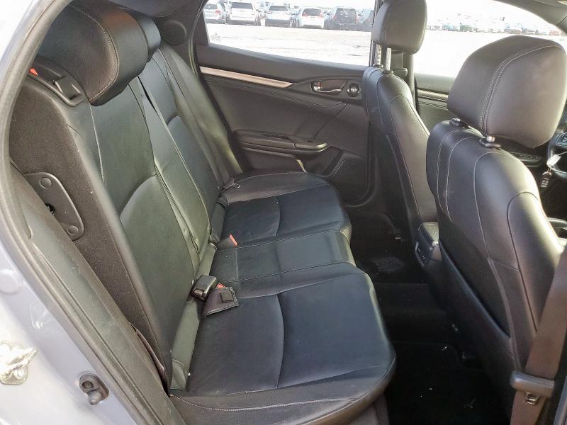 SHHFK7H99KU226055 - 2019 HONDA CIVIC SPORT TOURING GRAY photo 10