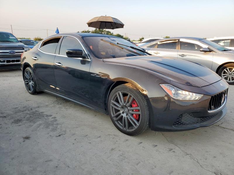 ZAM57RSA0G1169785 - 2016 MASERATI GHIBLI S CHARCOAL photo 4