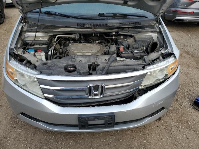 5FNRL5H40CB131986 - 2012 HONDA ODYSSEY EX SILVER photo 12