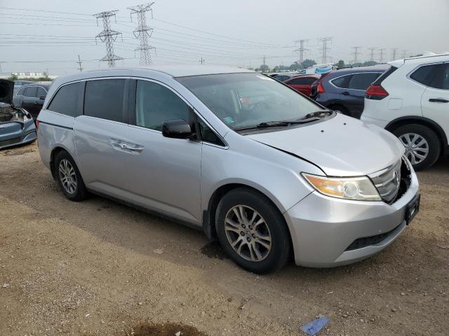 5FNRL5H40CB131986 - 2012 HONDA ODYSSEY EX SILVER photo 4