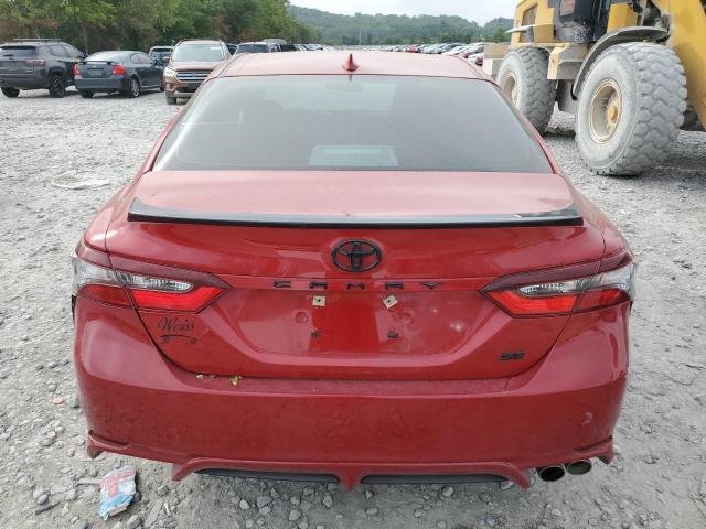 4T1G11AK9PU115003 - 2023 TOYOTA CAMRY SE NIGHT SHADE RED photo 6