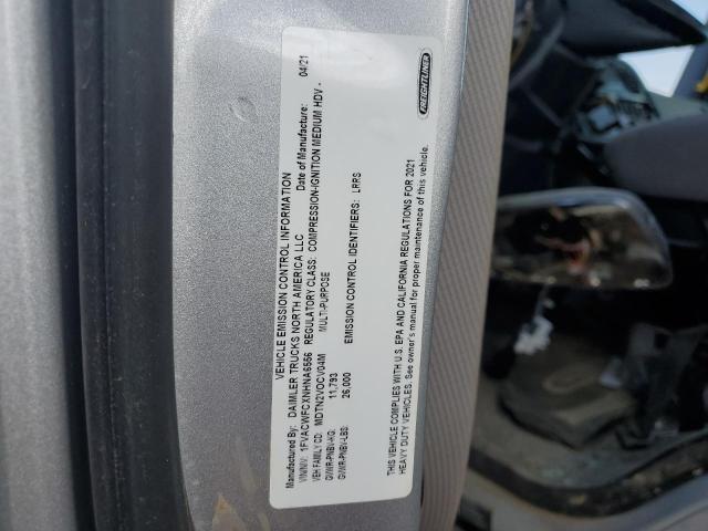 1FVACWFCXNHNA6556 - 2022 FREIGHTLINER M2 106 MEDIUM DUTY SILVER photo 10