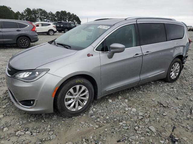 2C4RC1BG0JR214122 - 2018 CHRYSLER PACIFICA TOURING L SILVER photo 1