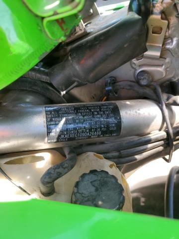 JKAEXEC109DA26488 - 2009 KAWASAKI EX650 C 绿色 照片 8