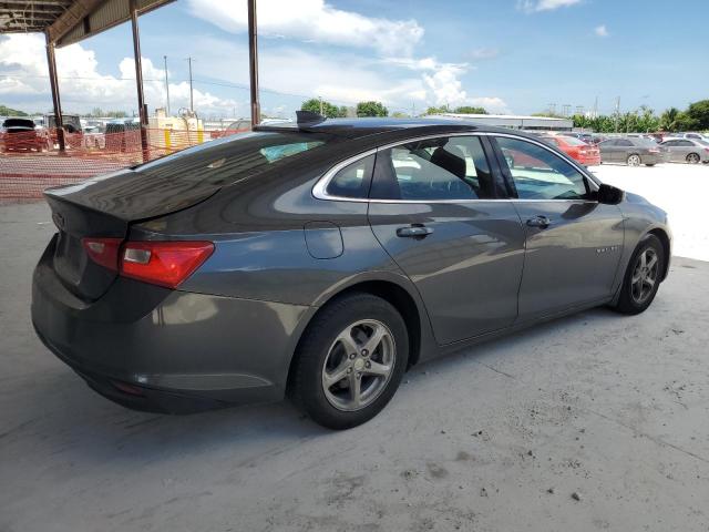 1G1ZB5ST3JF210427 - 2018 CHEVROLET MALIBU LS Gri fotoğraf 3