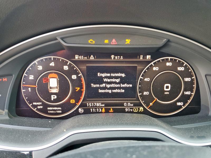 WA1VAAF7XHD016136 - 2017 AUDI Q7 PRESTIGE BLUE photo 9