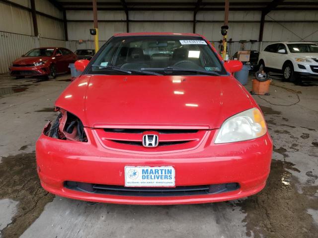 1HGEM22082L044012 - 2002 HONDA CIVIC EX RED photo 5