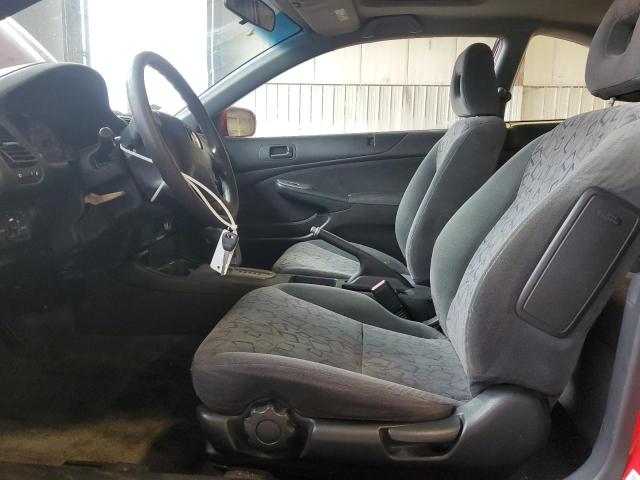 1HGEM22082L044012 - 2002 HONDA CIVIC EX RED photo 7
