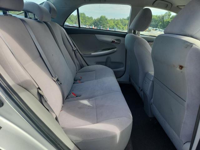 JTDBU4EE9B9124629 - 2011 TOYOTA COROLLA BASE Plata foto 10