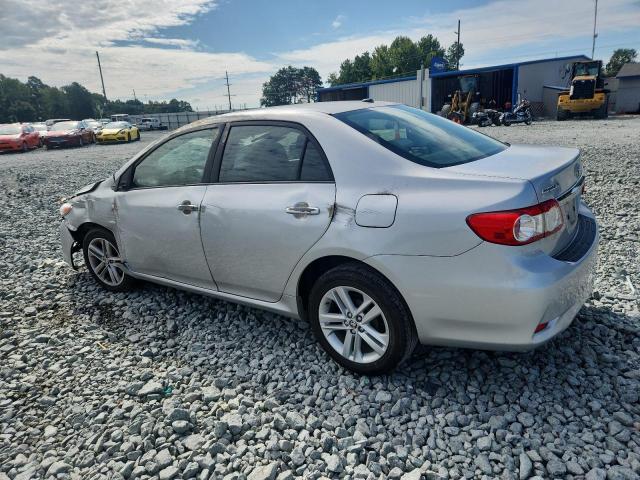 JTDBU4EE9B9124629 - 2011 TOYOTA COROLLA BASE Plata foto 2