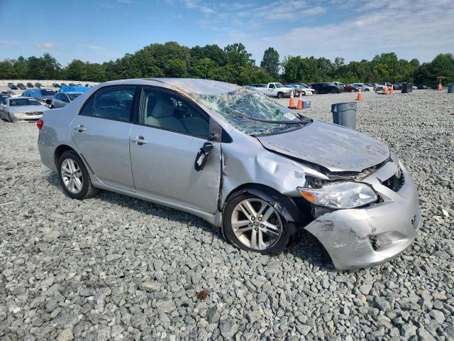 JTDBU4EE9B9124629 - 2011 TOYOTA COROLLA BASE Plata foto 4