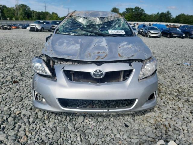 JTDBU4EE9B9124629 - 2011 TOYOTA COROLLA BASE Plata foto 5