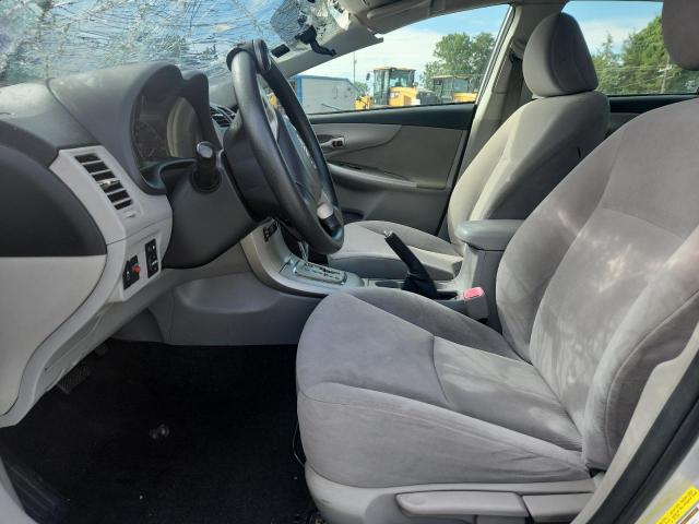 JTDBU4EE9B9124629 - 2011 TOYOTA COROLLA BASE Plata foto 7
