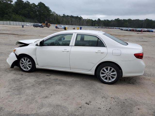 JTDBL40E99J001948 - 2009 TOYOTA COROLLA BASE WHITE photo 2