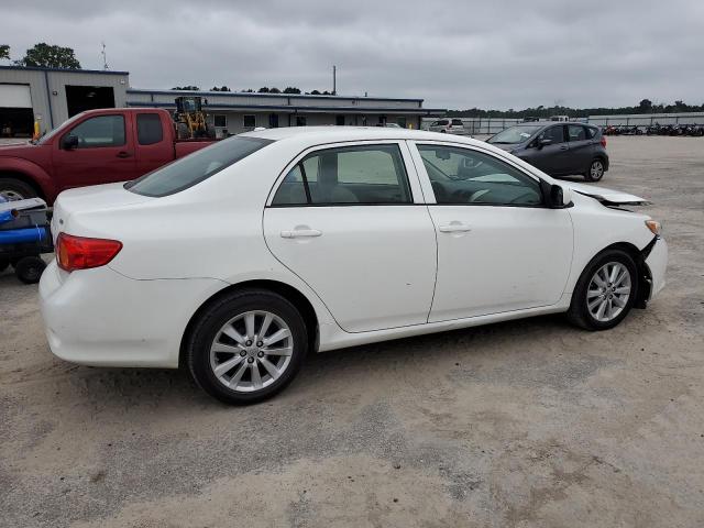 JTDBL40E99J001948 - 2009 TOYOTA COROLLA BASE WHITE photo 3