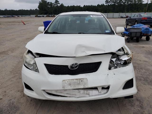 JTDBL40E99J001948 - 2009 TOYOTA COROLLA BASE WHITE photo 5