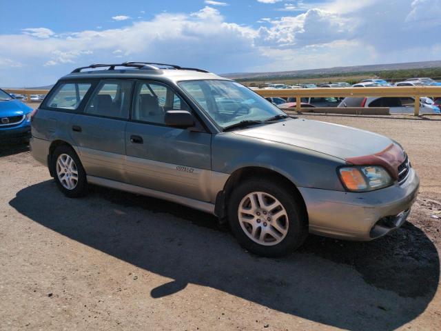 4S3BH665627633457 - 2002 SUBARU LEGACY OUTBACK Zielony zdjęcie 4