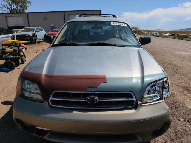 4S3BH665627633457 - 2002 SUBARU LEGACY OUTBACK Zielony zdjęcie 5