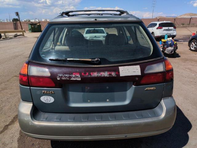 4S3BH665627633457 - 2002 SUBARU LEGACY OUTBACK Zielony zdjęcie 6