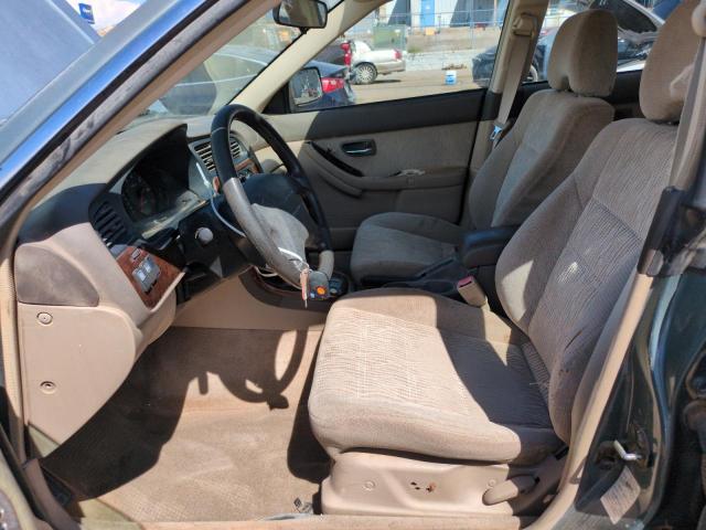 4S3BH665627633457 - 2002 SUBARU LEGACY OUTBACK Zielony zdjęcie 7