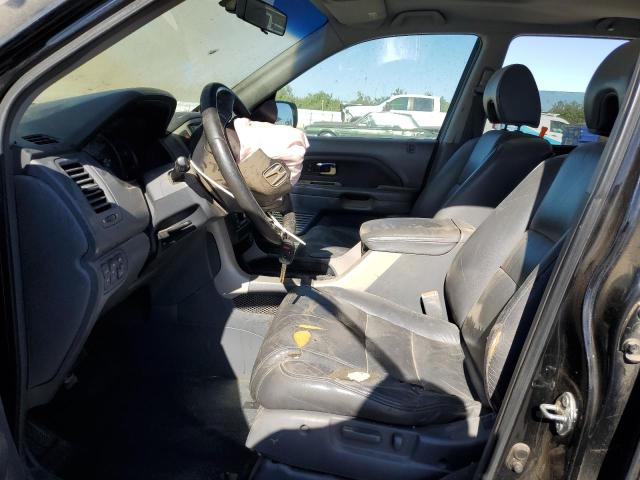 5FNYF28548B026062 - 2008 HONDA PILOT EXL შავი ფოტო 7