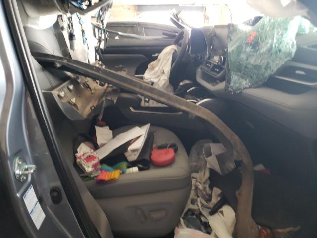 5TDGZRBH9MS092370 - 2021 TOYOTA HIGHLANDER XLE GRAY photo 7