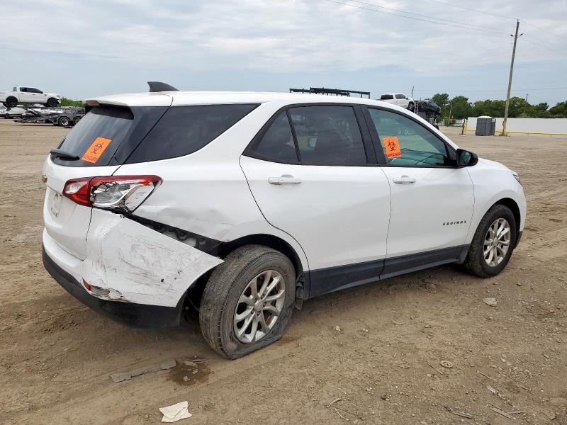 2GNAXHEV8K6123338 - 2019 CHEVROLET EQUINOX LS WHITE photo 3