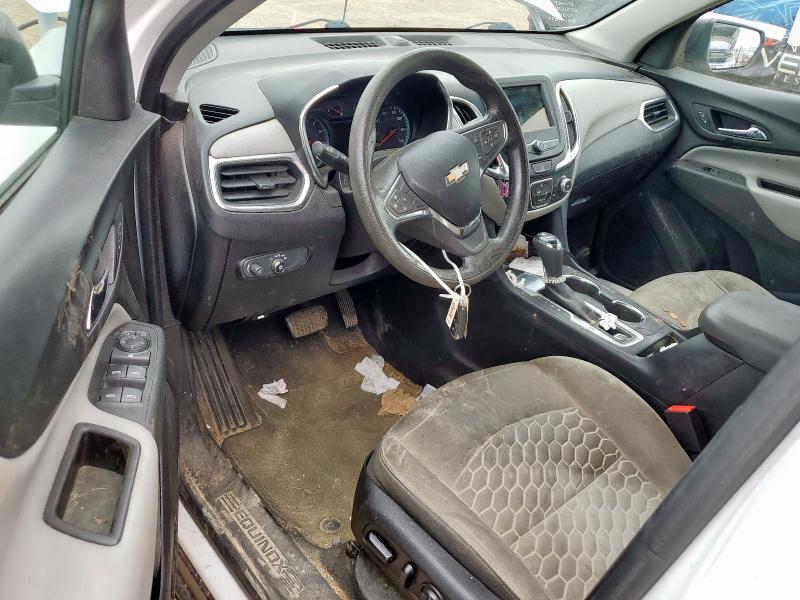 2GNAXHEV8K6123338 - 2019 CHEVROLET EQUINOX LS WHITE photo 8