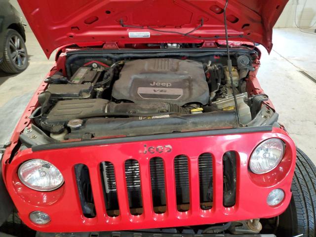 1C4BJWDG2FL749325 - 2015 JEEP WRANGLER U SPORT Rouge photo 12